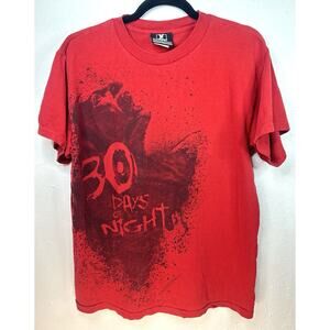 Vintage Horror 30 Days Of Night 2007 Movie Promo Graphic Tee Medium